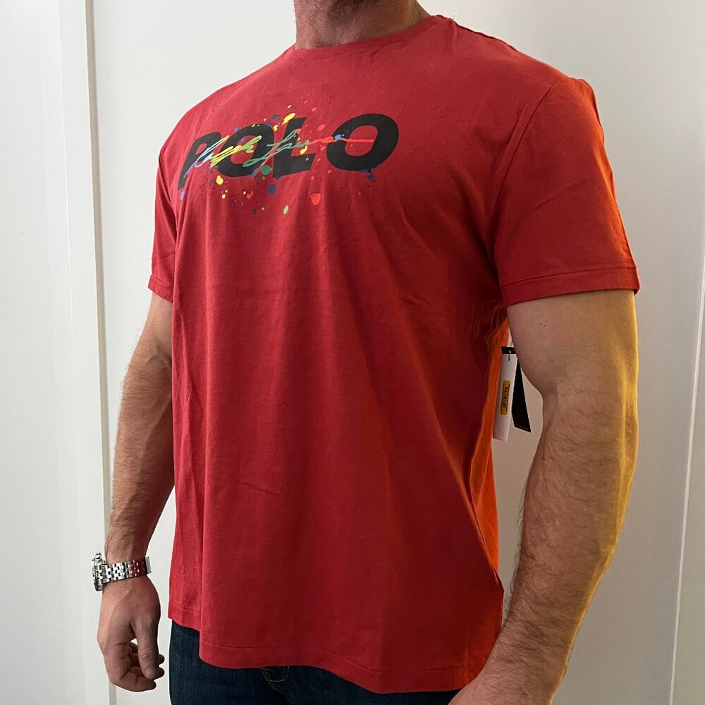Polo Ralph Lauren - Men's T-Shirt - Size Large - Red